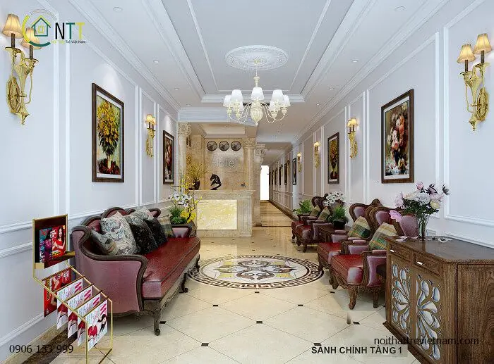 Nội thất nhà nghỉ mini
