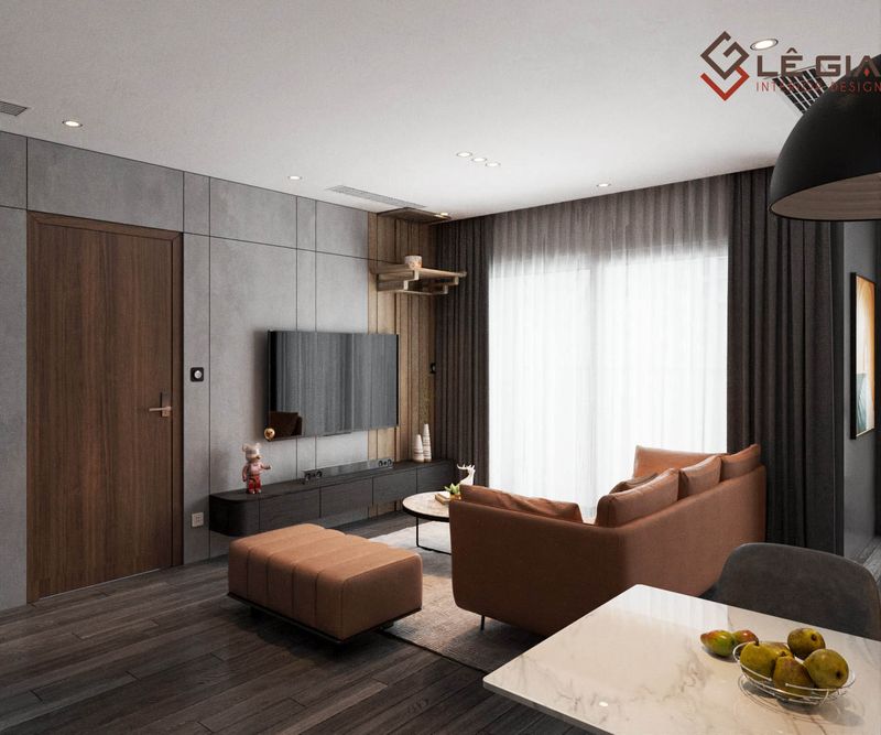 thi công gỗ nội thất căn hộ đẹp 14 Thi công nội thất căn hộ Anh Đức