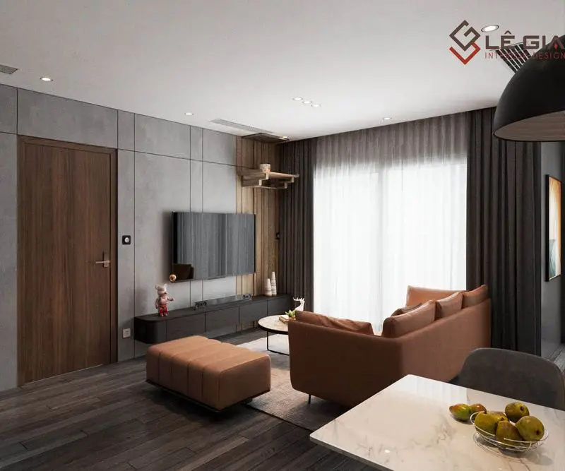 Thi công nội thất căn hộ Anh Đức