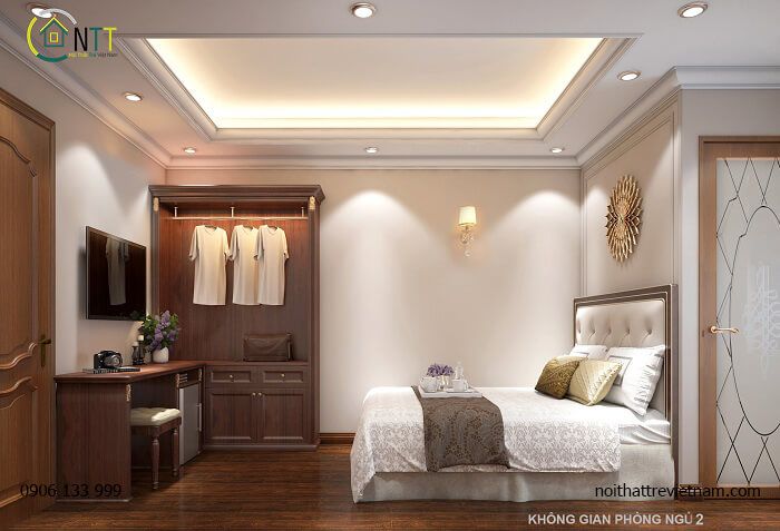 Thi Công Nội Thất Nhà Nghỉ Mini 15 Nội thất phòng nhỏ