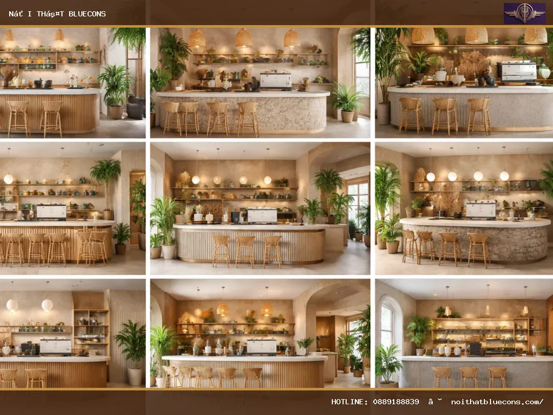 10+ Mẫu Quầy cafe đẹp phong cách – ảnh minh họa Bluecons