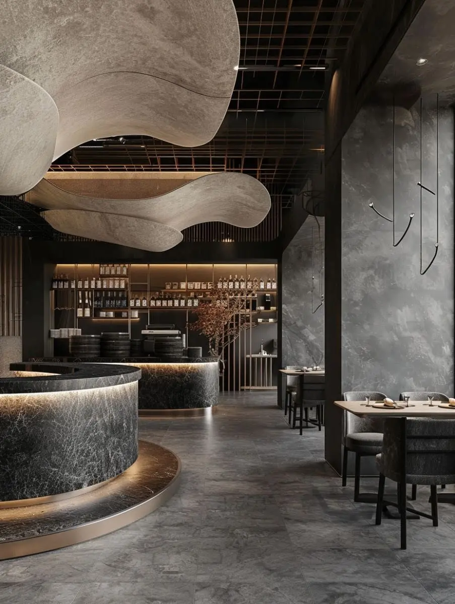 Quầy bar cà phê