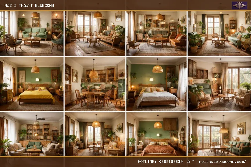 10+ Thiết Kế Chung Cư Phong Cách Vintage – ảnh minh họa Bluecons