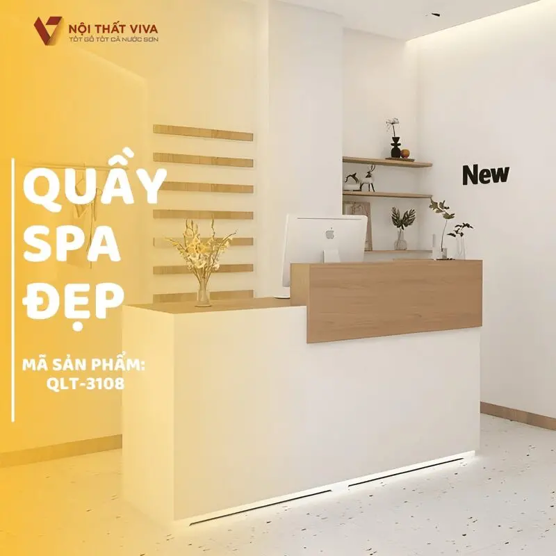Quầy spa công nghiệp, tối giản