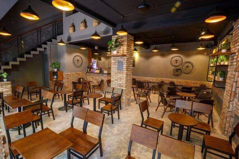 Thi Công Quán Cafe Tại Bình Tân 11 Thiết kế thi công quán Gò Cafe tại Tân Bình