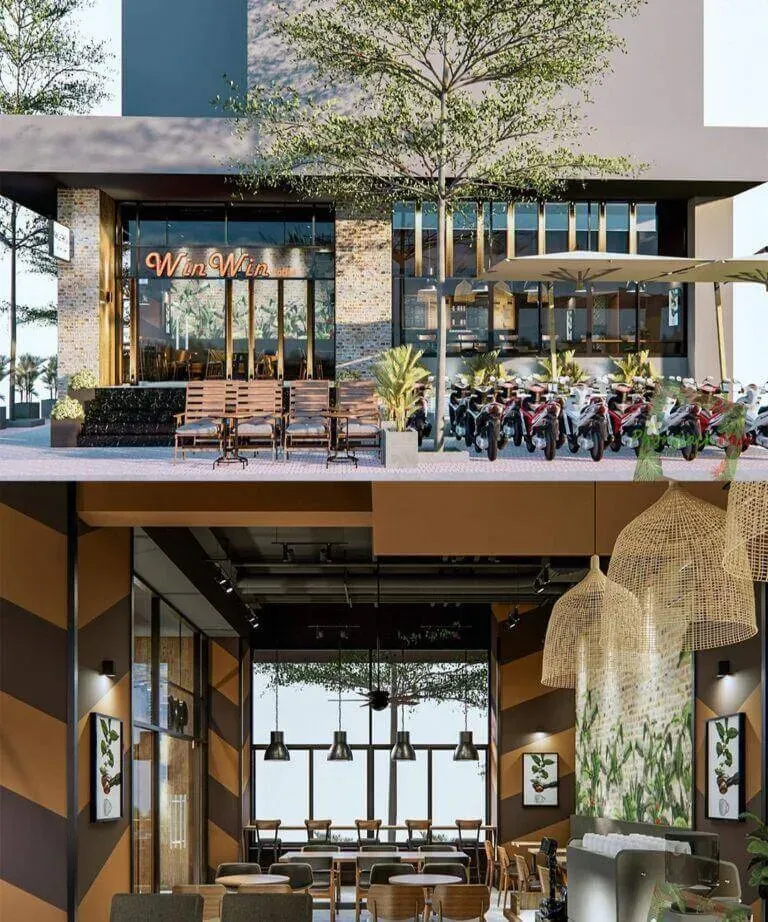 Thi Công Quán Cafe Chuyên Nghiệp TPHCM 8 Hình ảnh thi công quán cafe chuyên nghiệp