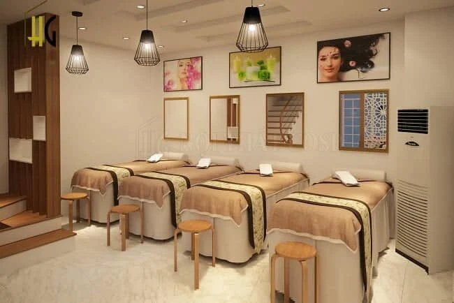thiet ke spa mini tai nha 1