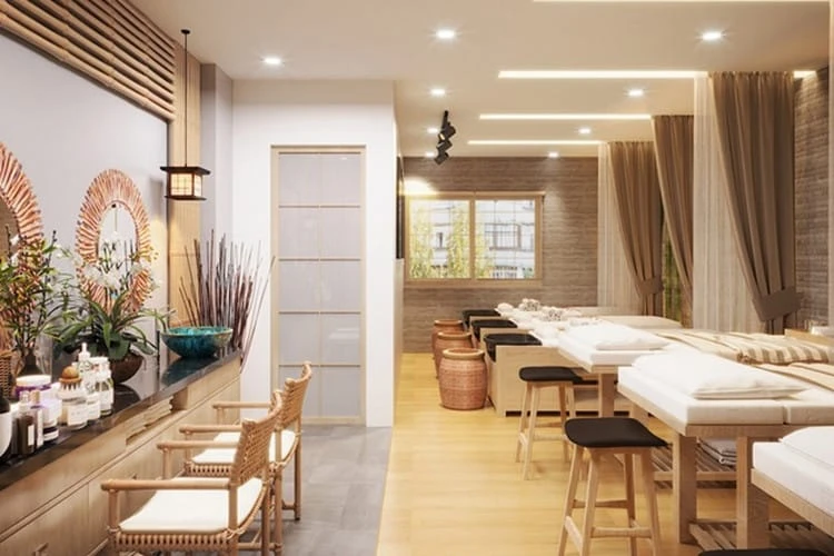 spa-goi-dau-duong-sinh-2 Thiết kế spa cao cấp