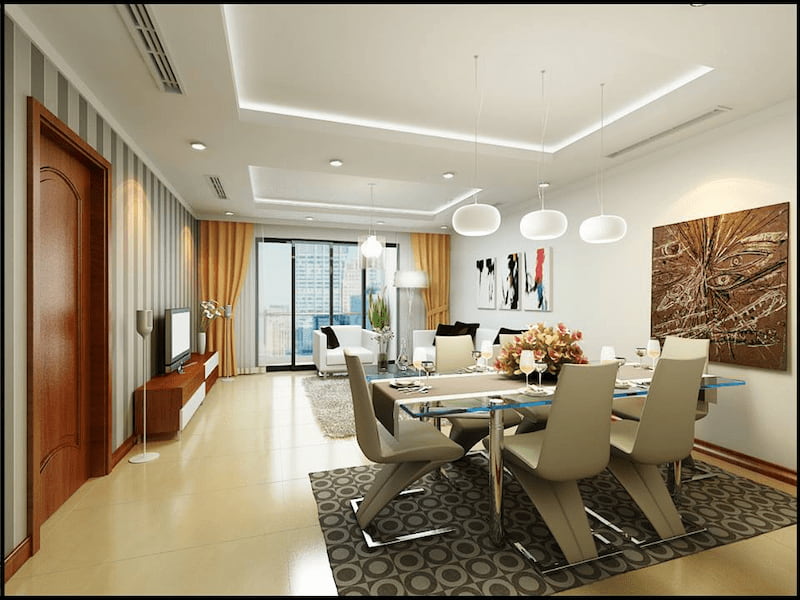 Yếu tố ánh sáng tạo sự hài hòa, ấm cúng cho chung cư