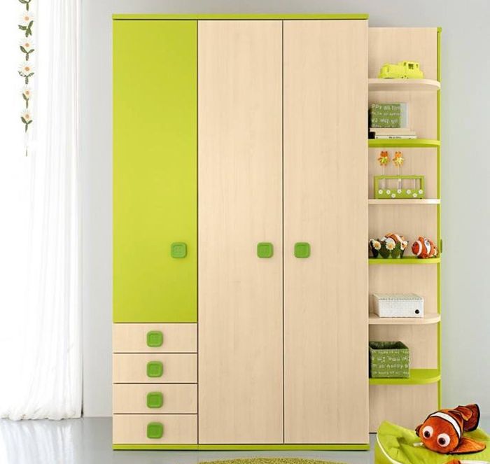 Tủ Quần Áo Có Kệ Trang Trí 13 Tủ quần áo đa năng cho bé