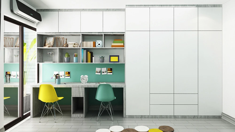 mau-tu-quan-ao-ket-hop-ban-hoc-ban-lam-viec-dang-thinh-hanh-2 Tủ Gỗ MDF Phủ Melamine