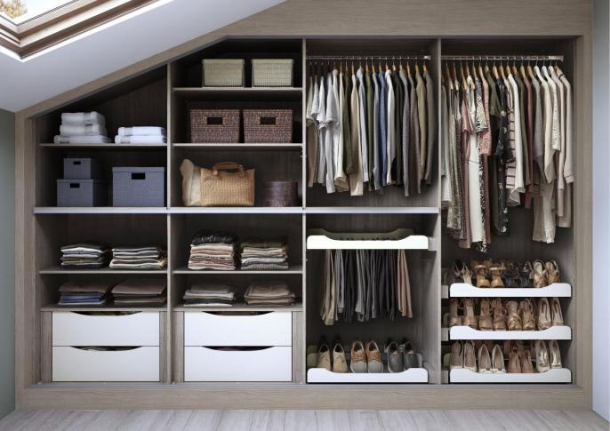 Tủ tường quần áo 1 Tủ tường quần áo đẹp