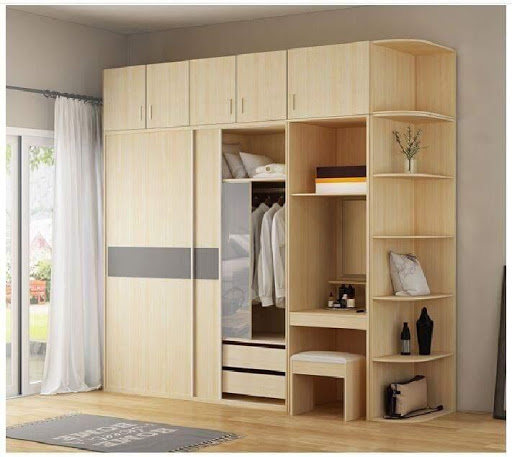 Tủ cửa lùa 3 cánh 10 Tủ cửa lùa 3 cánh melamine