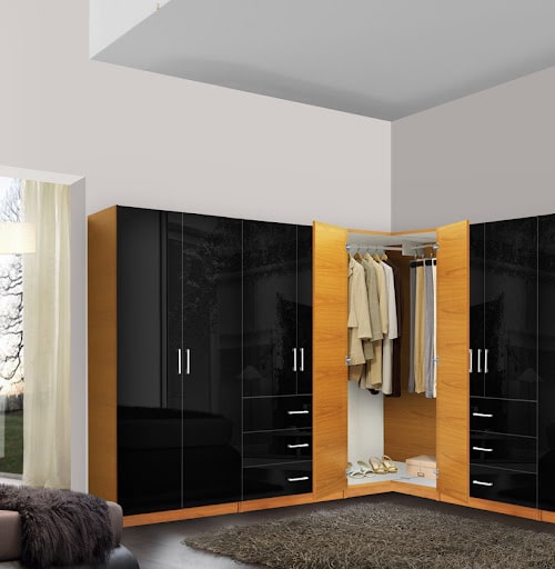 Tủ Quần Áo Chữ L 10 Tủ áo chữ L tối ưu hóa không gian