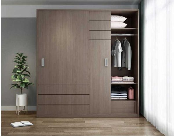Tủ Quần Áo Có Kệ Trang Trí 6 Đặc điểm tủ quần áo kết hợp kệ trang trí