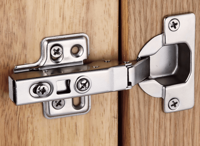 Tủ bếp thông minh bằng gỗ 5 Bản lề giảm chấn
