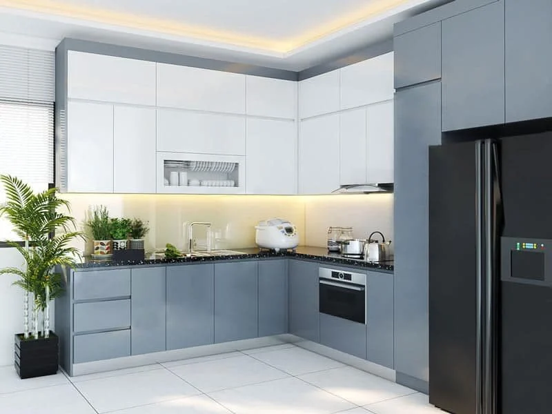 Mẫu Tủ Bếp Bằng Gỗ Đẹp