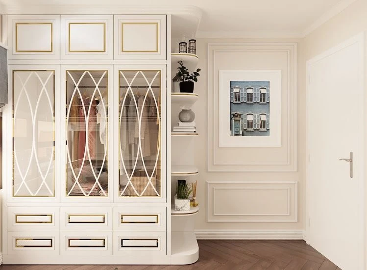 cuoi Mẫu tủ quần áo tân cổ điển