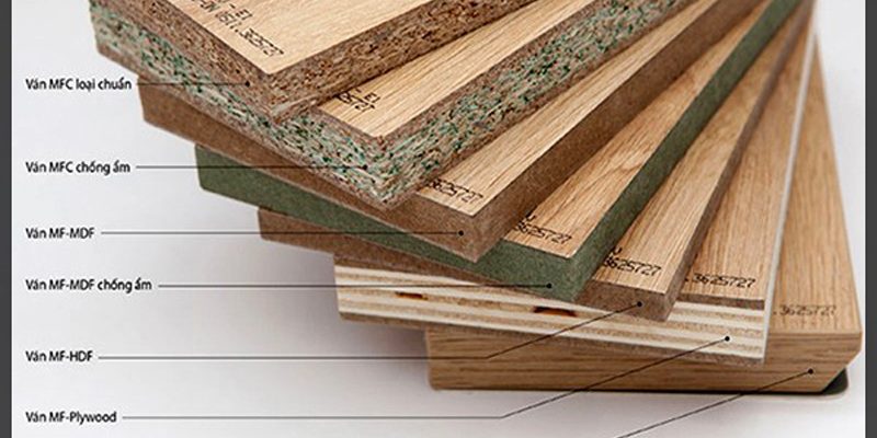 Tủ Bếp Chữ U 16 Phân biệt các loại gỗ