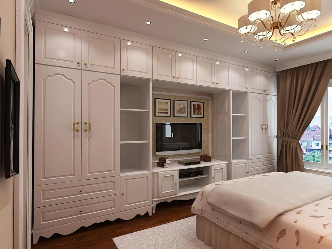tu Mẫu tủ quần áo tân cổ điển