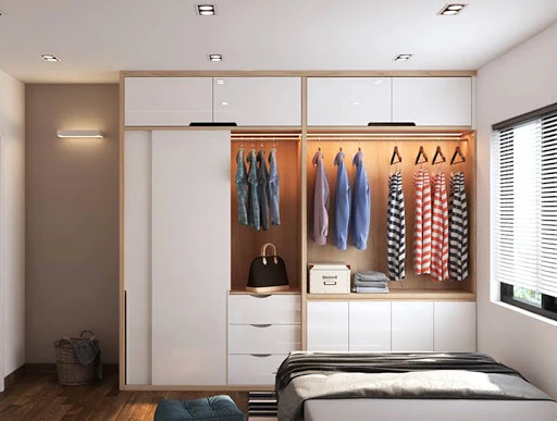 tu17 Tủ quần áo melamine