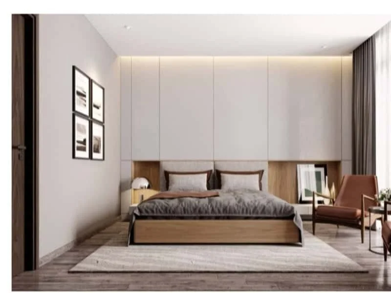 Giường ngủ công nghiệp kiểu nhật hiện đại