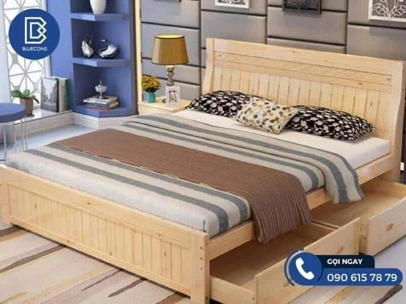 Mẫu giường ngủ phổ biến và được ưa thích nhất 