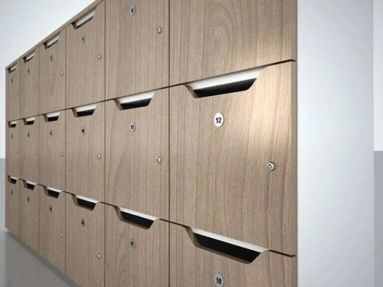 Tủ locker gỗ công nghiệp