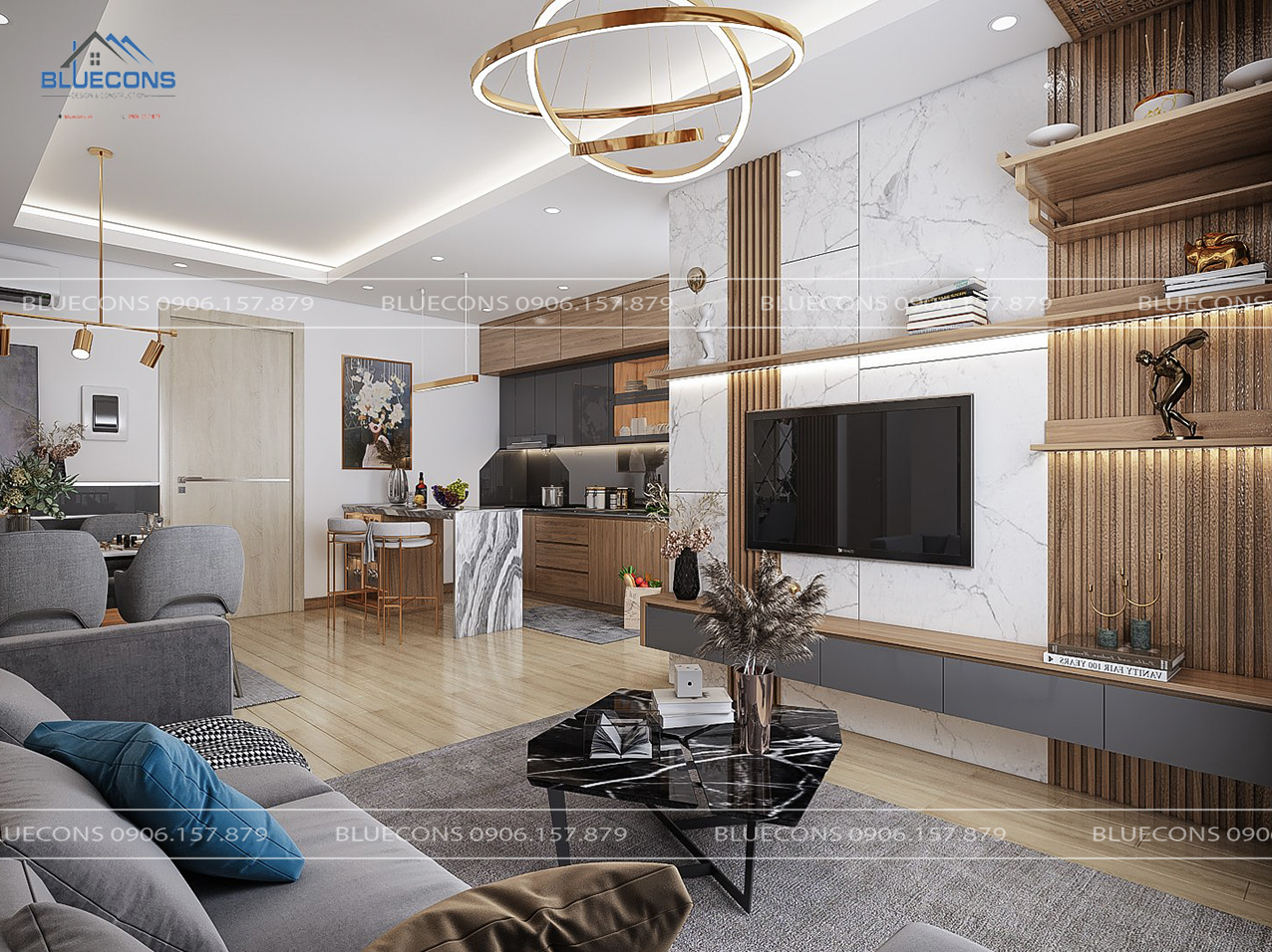 303 Thi Công Nội Thất Chung Cư