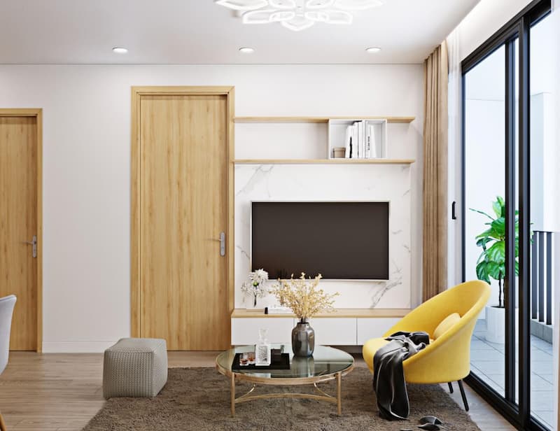 Thiết kế nội thất chung cư tối giản