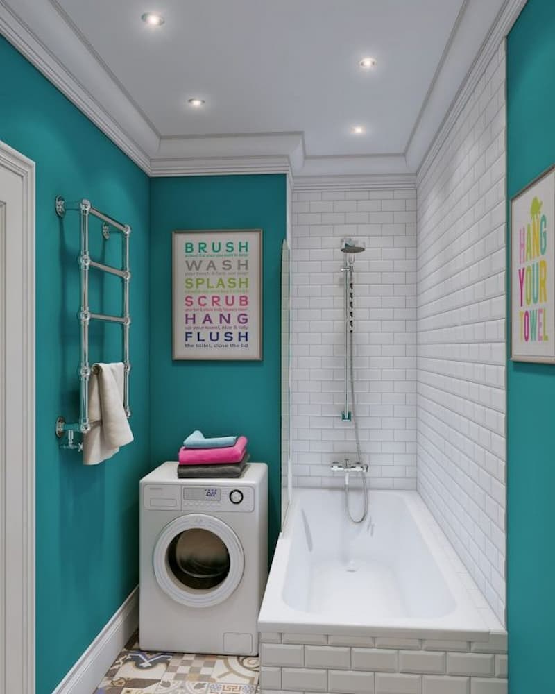 Thiết kế nội thất phòng tắm theo phong cách hàn quốc