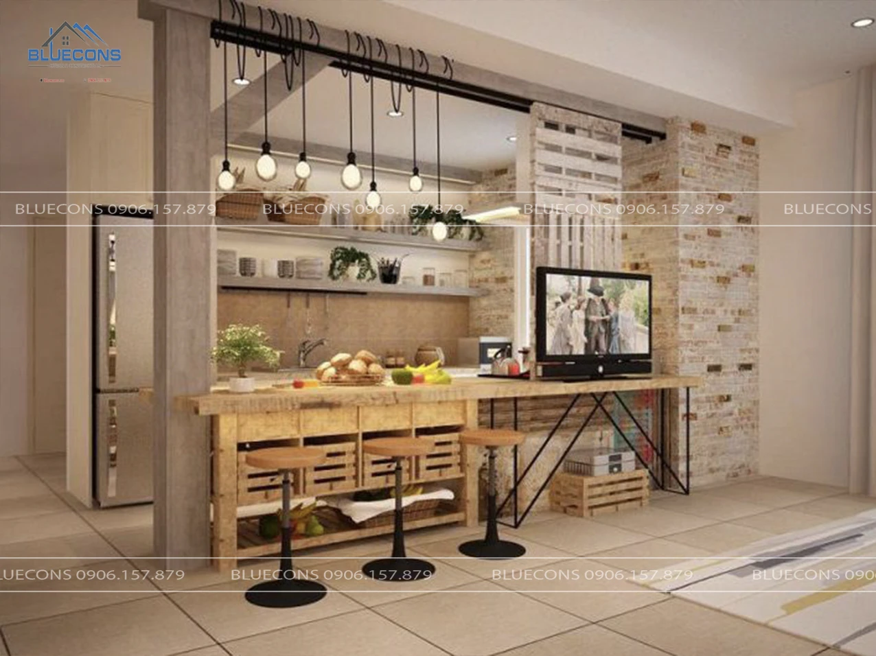 b2 Thiết kế quầy bar