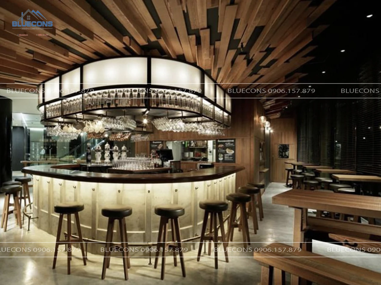 b4 Thiết kế quầy bar
