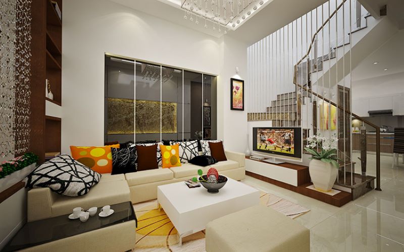 Bản thiết kế nội thất nhà phố