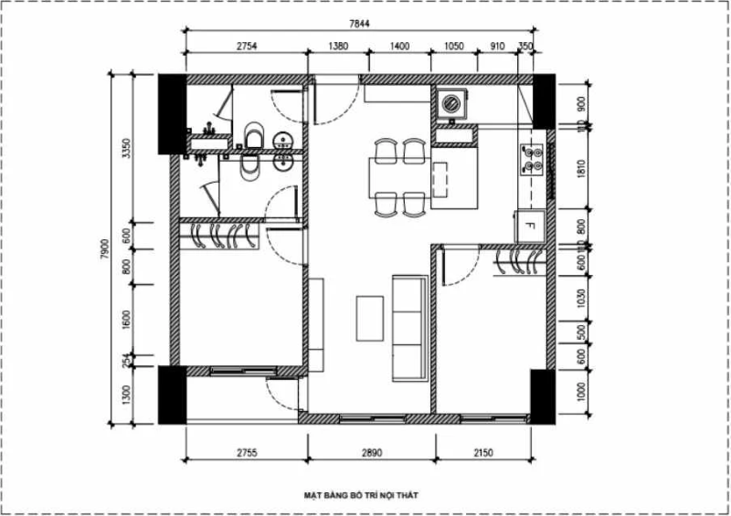Bản vẽ nhà phố 2D