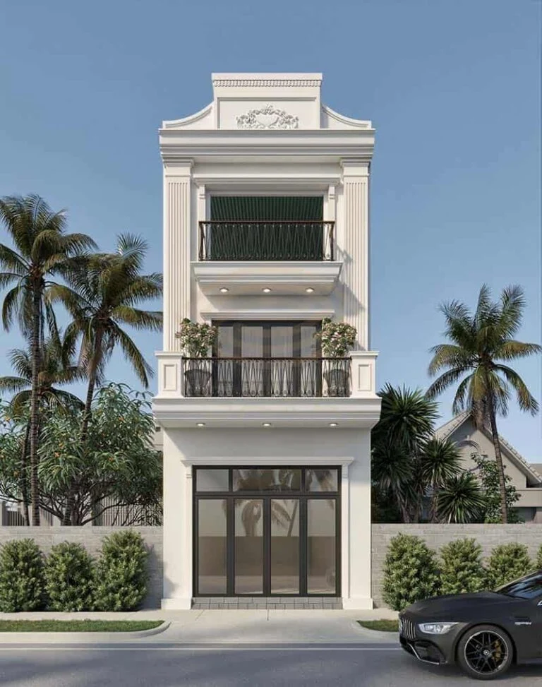 Thiết kế nội thất nhà ống 3 tầng
