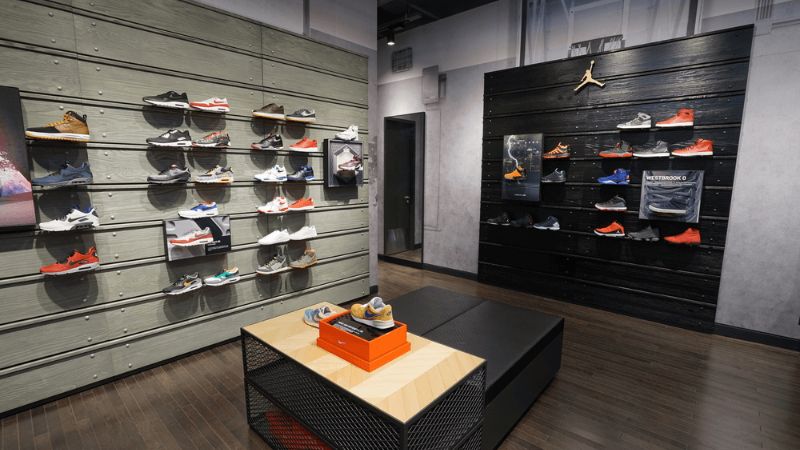 Phong cách hiện đại của shop giày sneaker
