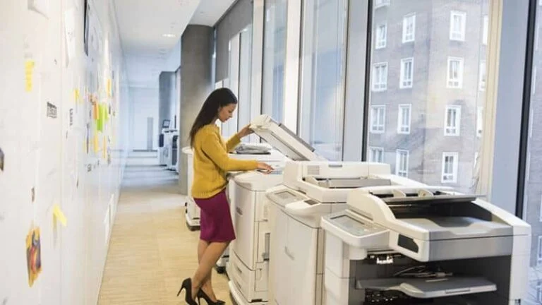 thiết kế cửa hàng photocopy