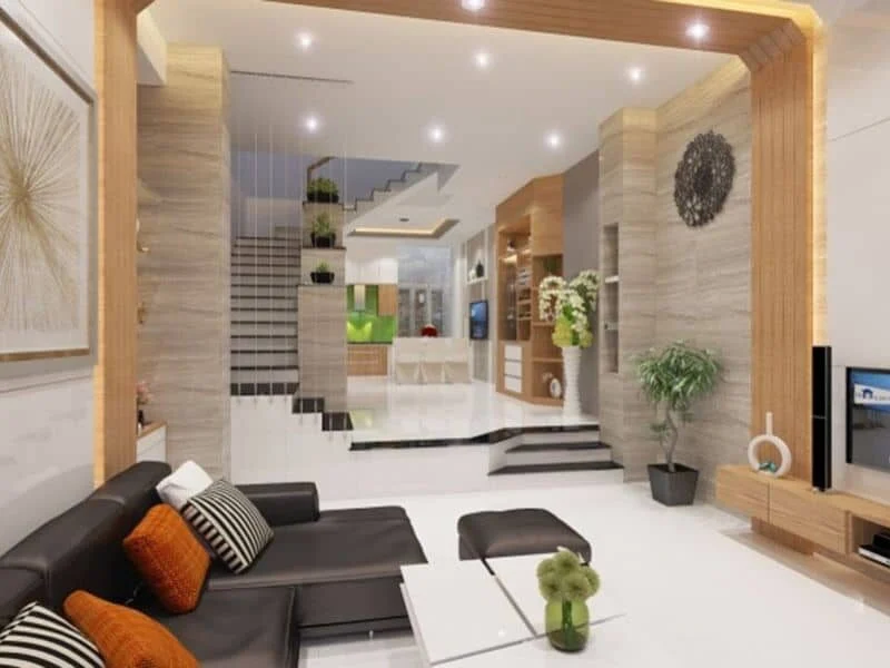 Thiết kế nội thất nhà 4 tầng sang trọng và cao cấp 