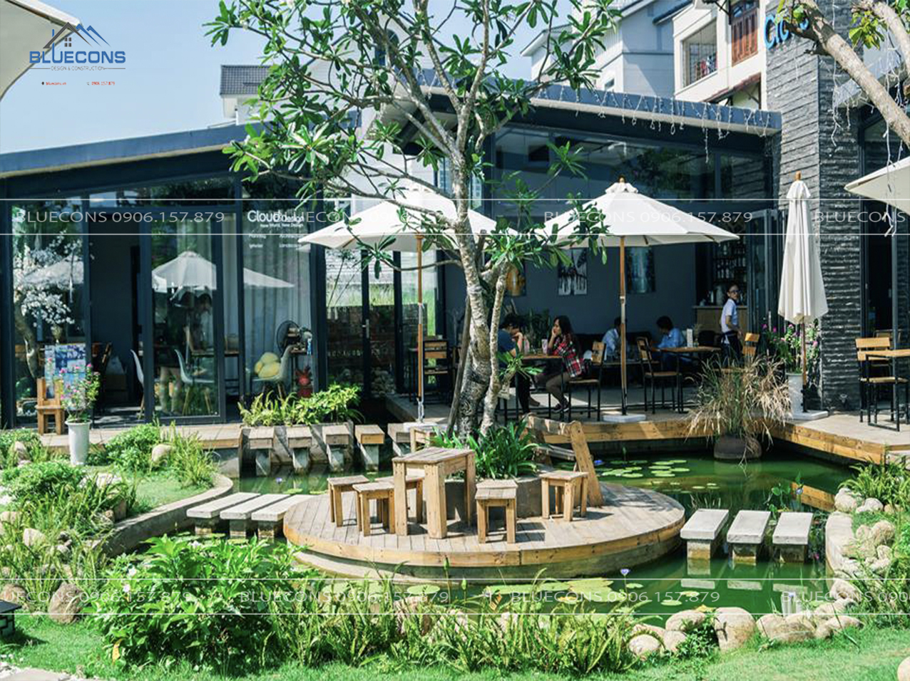 15-1 THIẾT KẾ QUÁN CAFE SÂN VƯỜN