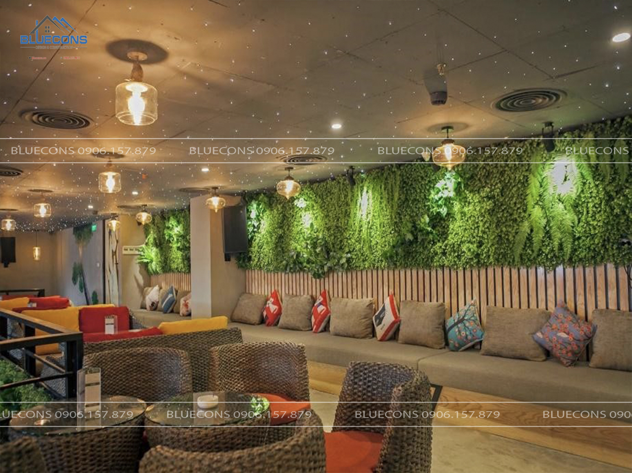 17-1 THIẾT KẾ QUÁN CAFE SÂN VƯỜN