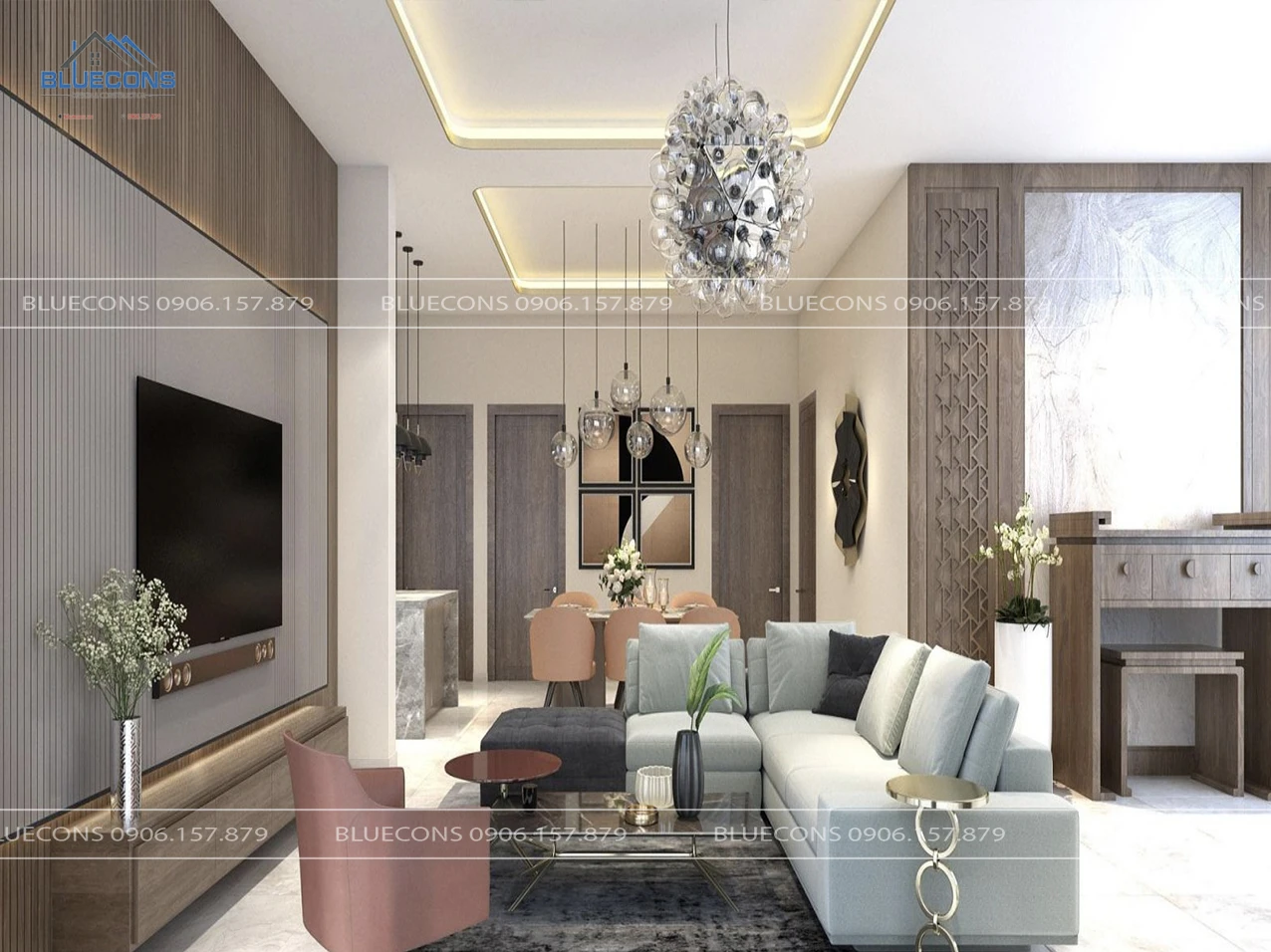 Thi Công Nội Thất Nhà Phố