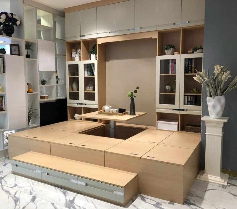 Noi-that-thong-minh-can-ho-50m2 Thiết Kế Căn Hộ Nhỏ 50m2