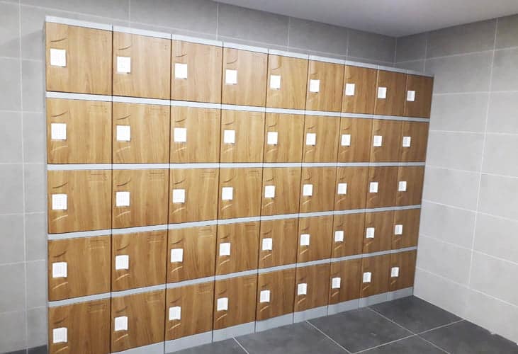 Tủ Locker 30 Ngăn 4 tủ locker 30 ngăn