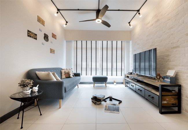 thiết kế căn hộ nhỏ 50m2