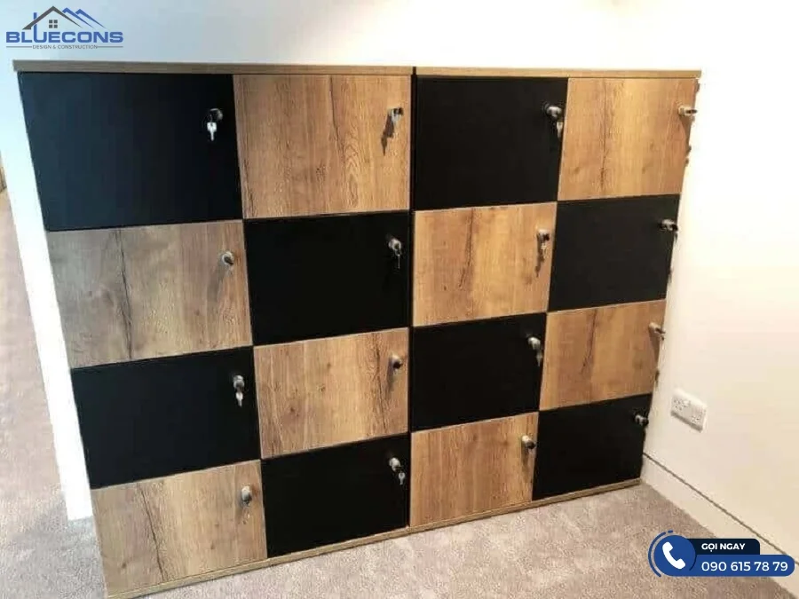 tủ locker gỗ
