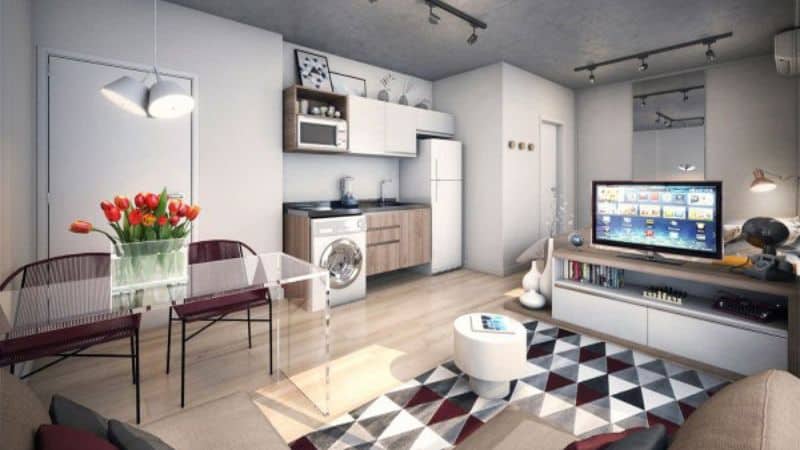 Thiết Kế Căn Hộ Studio 35m2 5 Thiết Kế Căn Hộ Studio 35m2