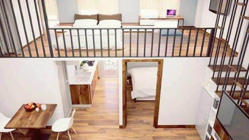 Thiết Kế Căn Hộ Studio 35m2 10 Thiết Kế Căn Hộ Studio 35m2