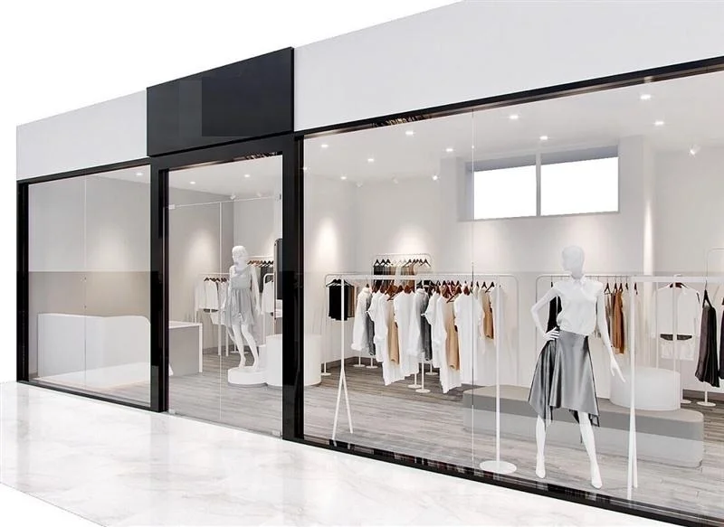 thiết kế shop quần áo nhỏ gọn
