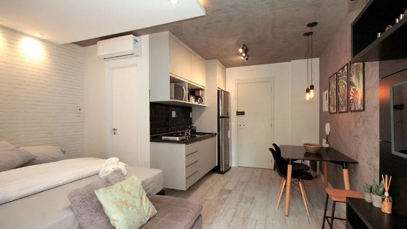 thiết kế căn hộ studio 35m2